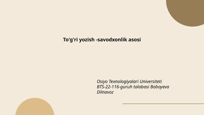 O'zbek tili imlo qoidalari