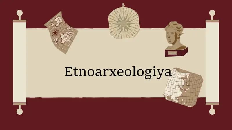 Etnoarxeologiya