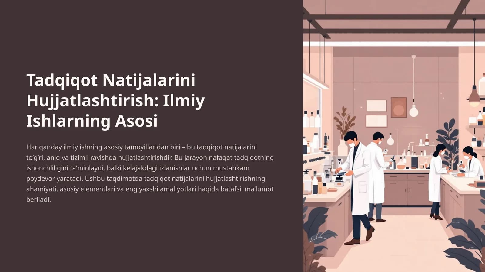 Tadqiqot Natijalarini Hujjatlashtirish: Ilmiy Ishlarning Asosi