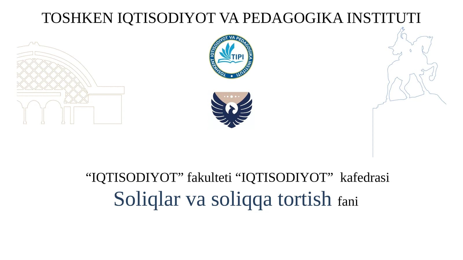 Foyda solig'i. Jismoniy shaxslardan olinadigan daromad solig'i