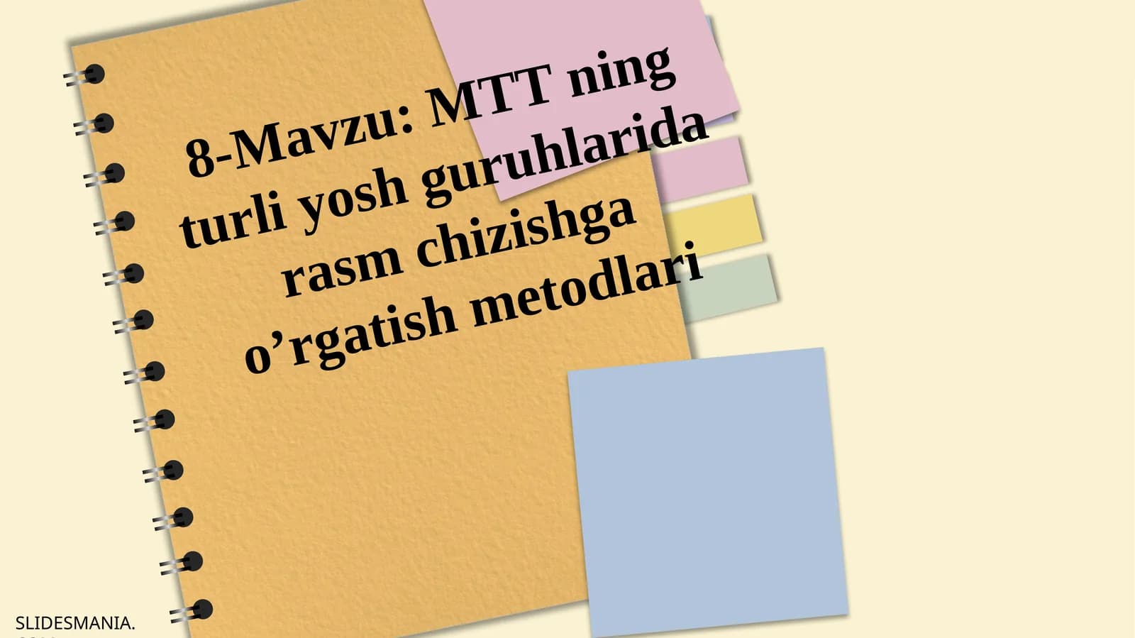 MTTning turli yosh guruhlarida rasm chizishga o'rgatish metodlari