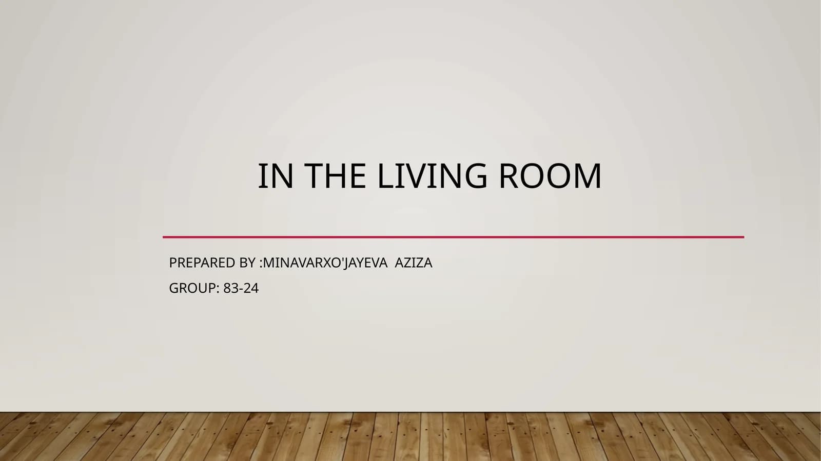 Collocation used for living room