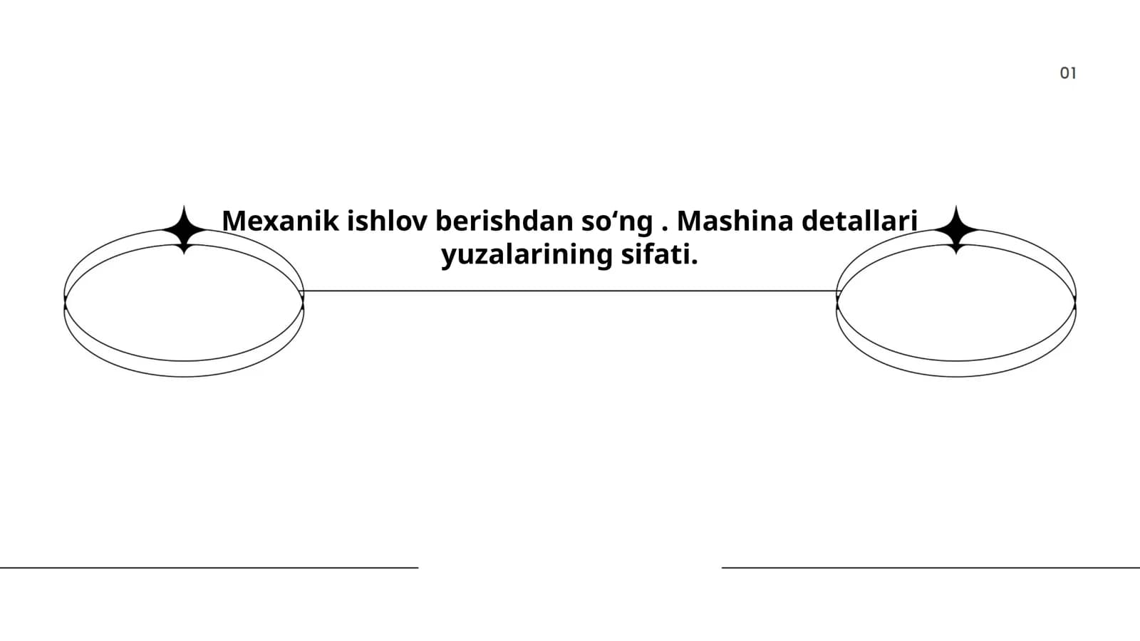Mexanik ishlov berishdan soʻng. Mashina detallari yuzalarining sifati