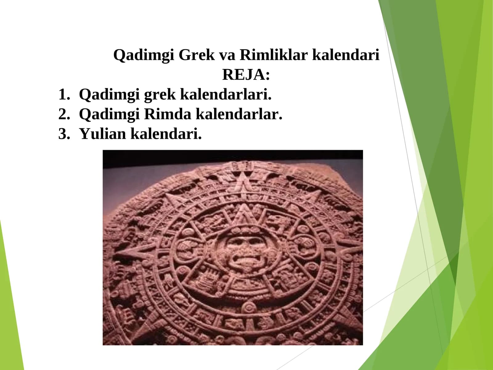 Qadimgi Grek va Rimliklar kalendari