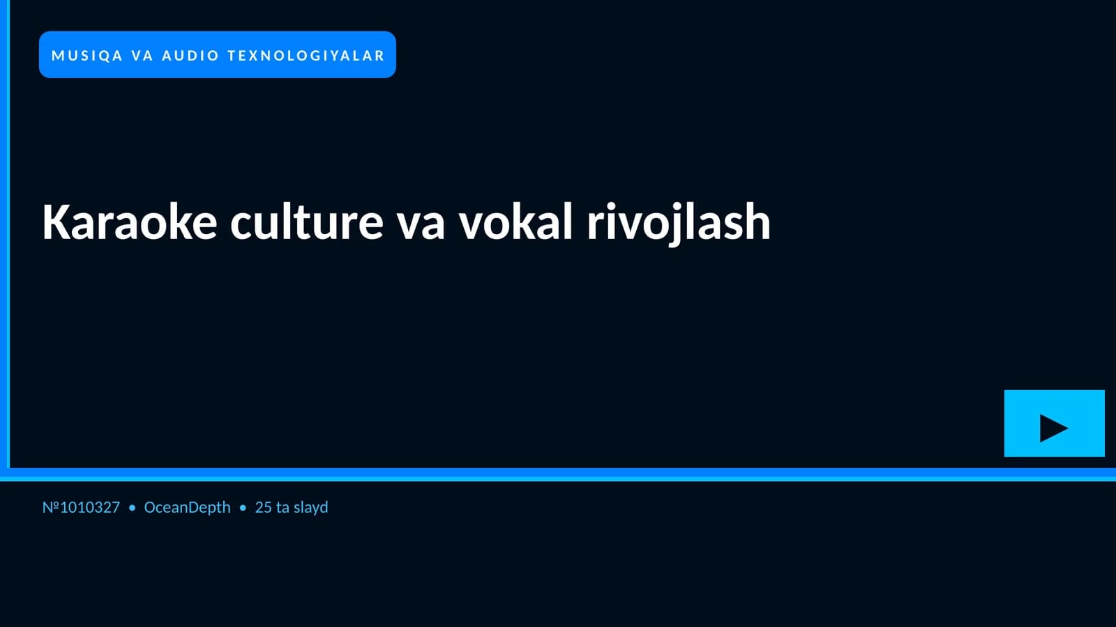 Karaoke culture va vokal rivojlash