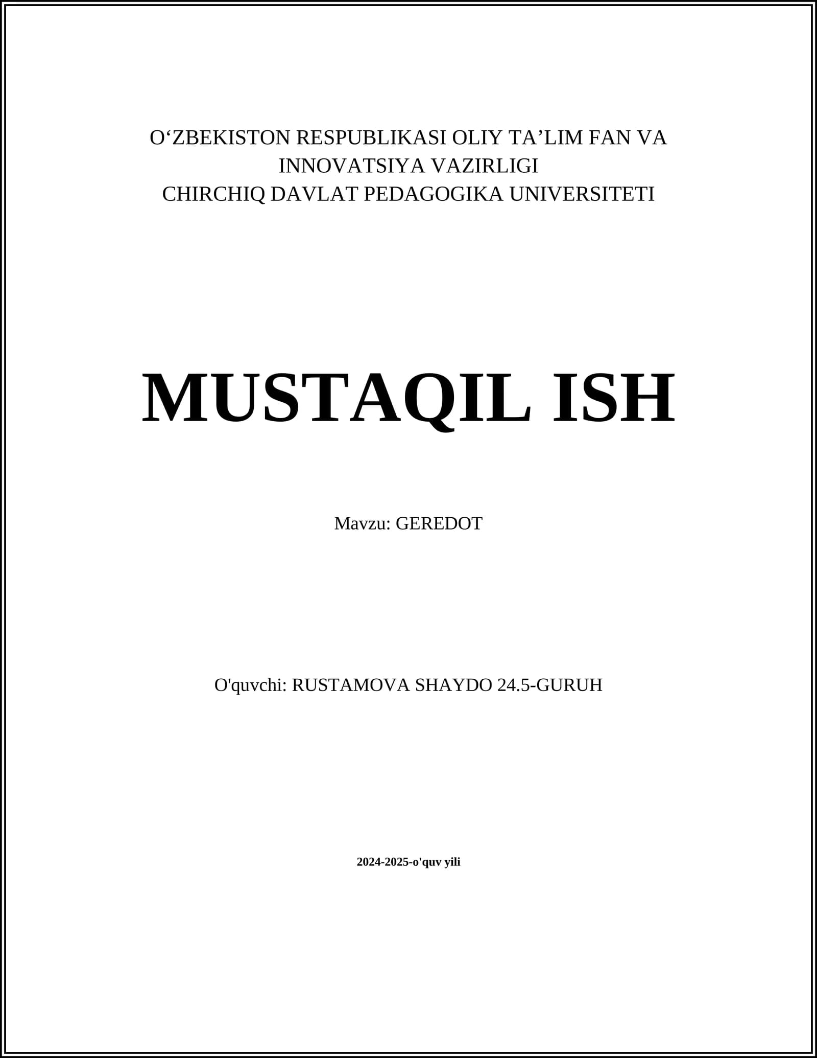 GEREDOT