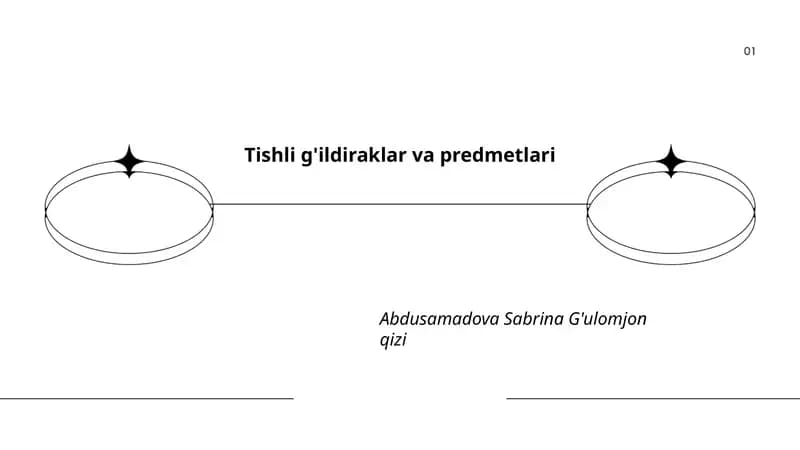 Tekis (spur) tishli g'ildiraklar