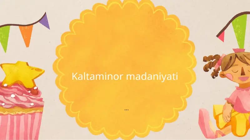 Kaltaminor madaniyati