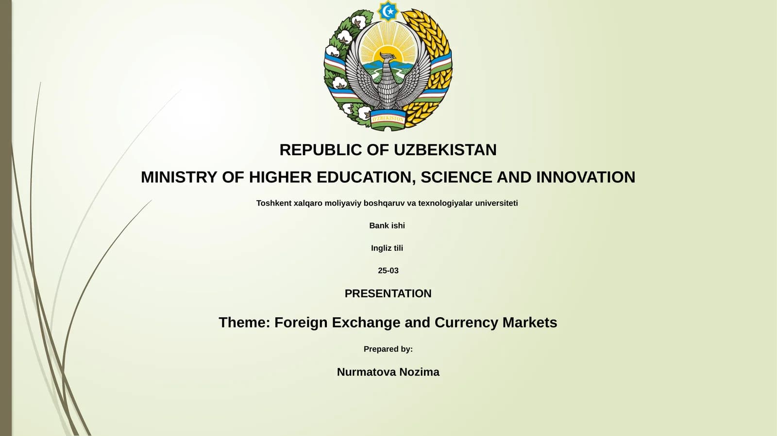 Foreign Exchange and Currency Markets