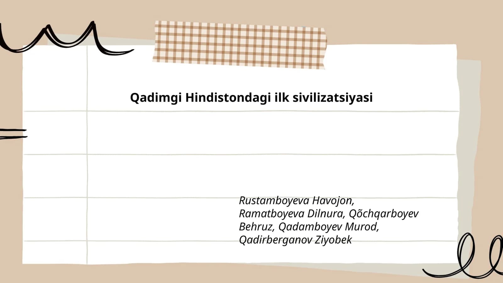 Qadimgi Hindistondagi ilk sivilizatsiyasi