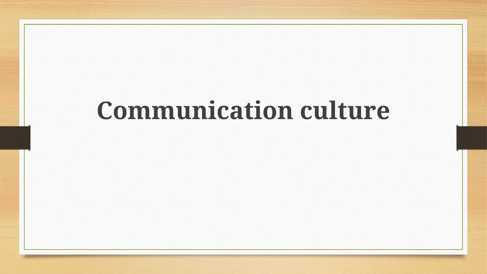 Communicationculture