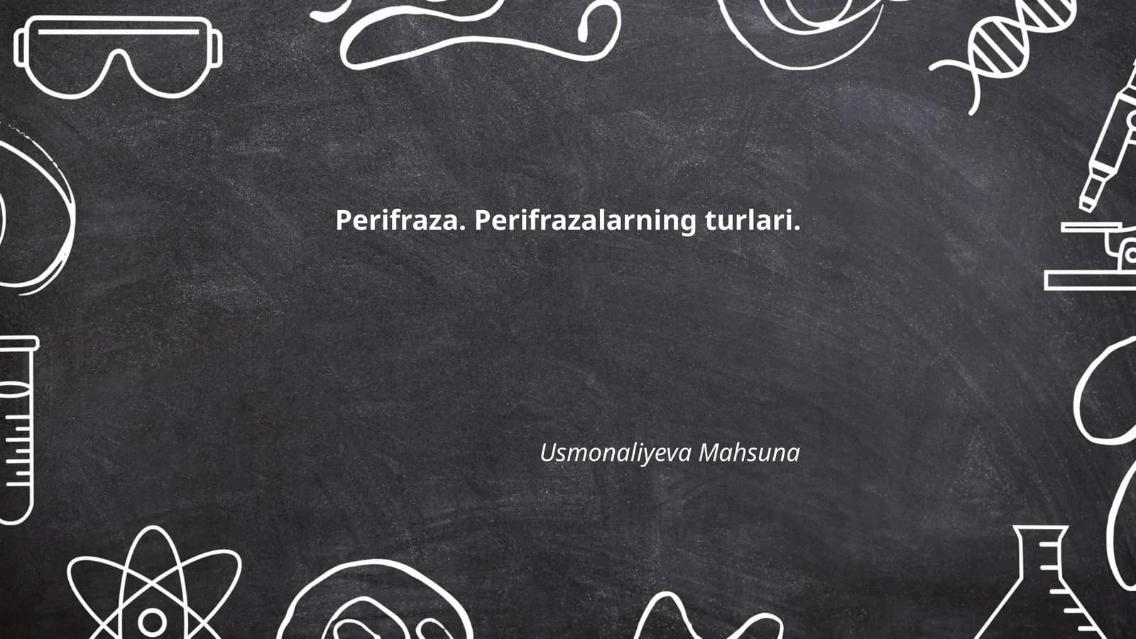 Perifraza. Perifrazalarning turlari