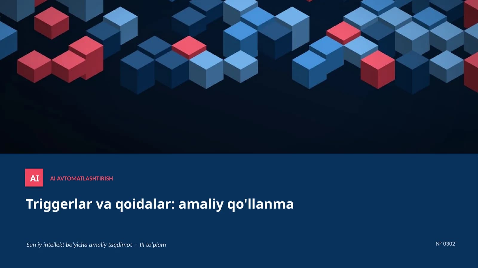 AI AVTOMATLASHTIRISH