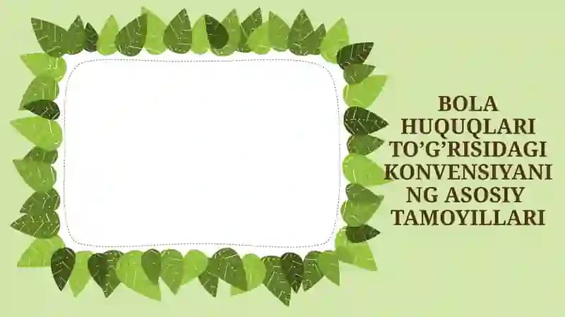 Bolalar Huquqlari To'g'risidagi Konvensiya