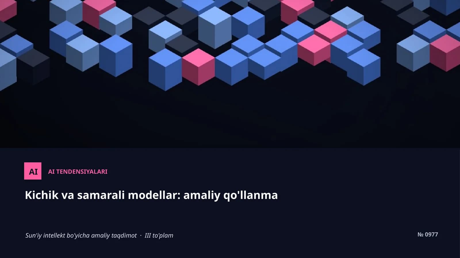 AI TENDENSIYALARI