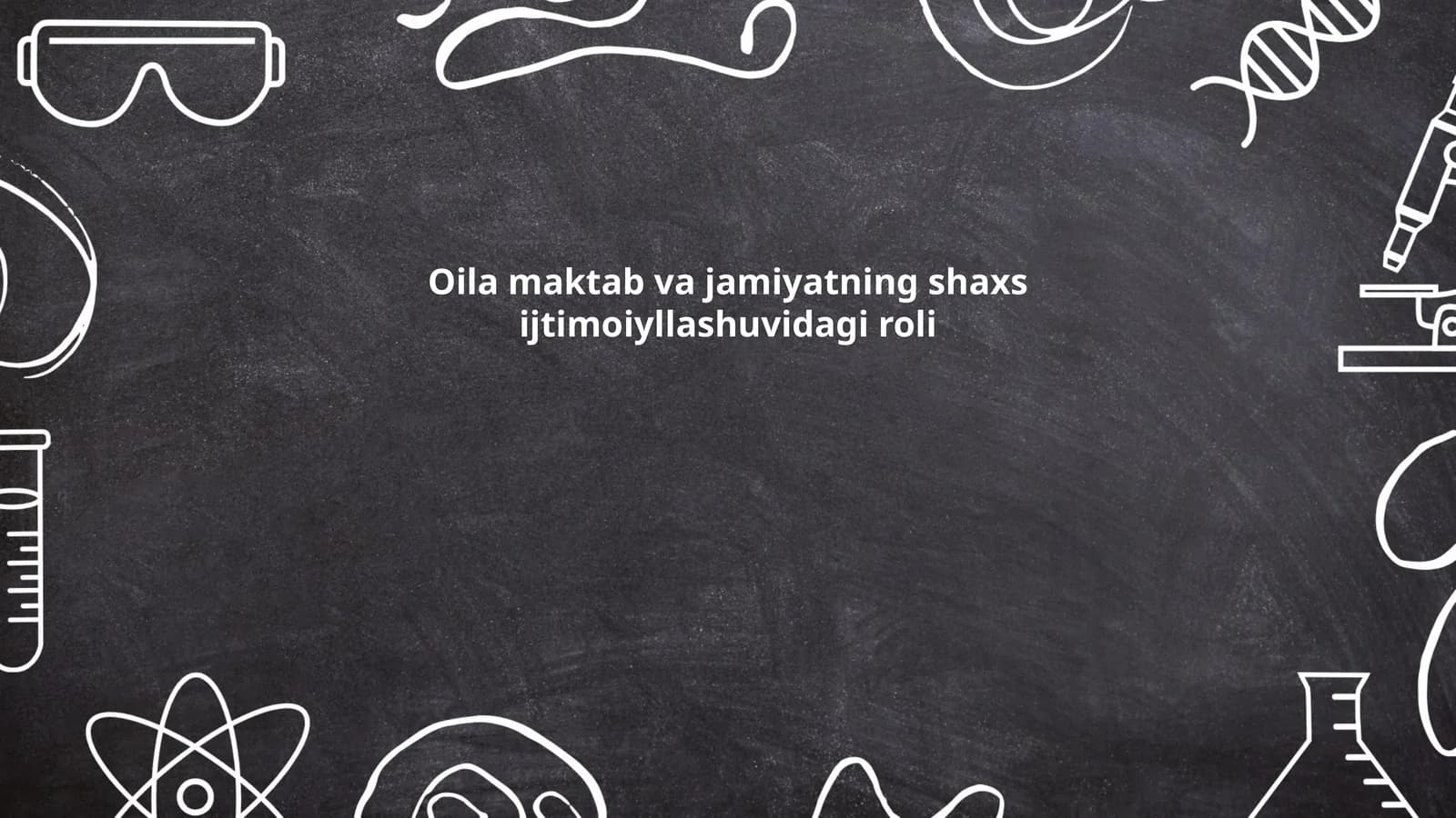 Oilaning shaxs ijtimoiylashuvidagi pedagogik va emotsional roli