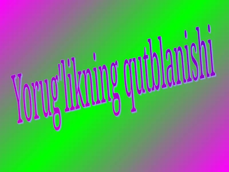 Yorug'likning qutblanishi