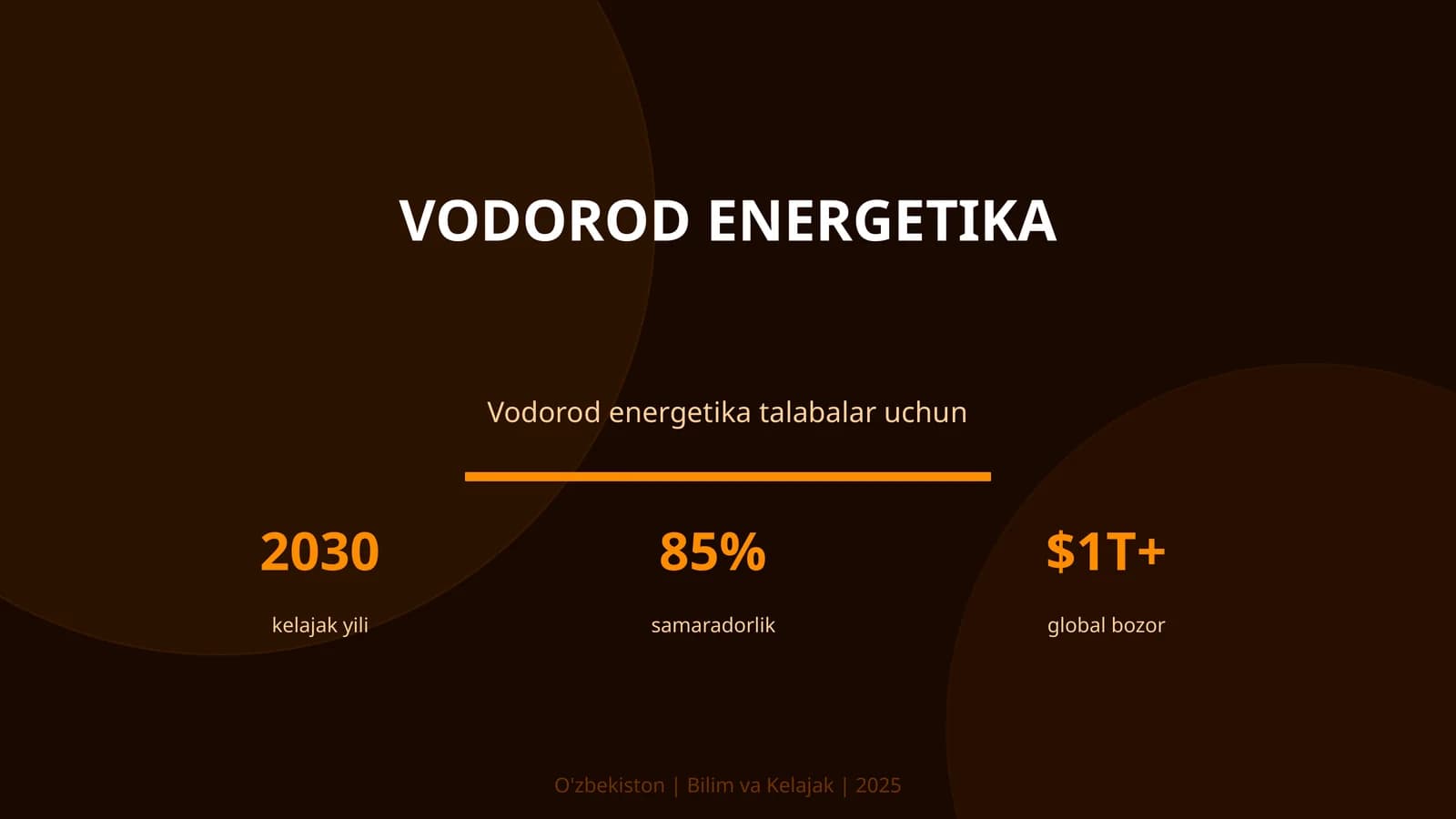 Vodorod energetika