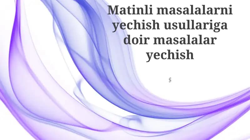 Samarali Yechimlarni Yaratish