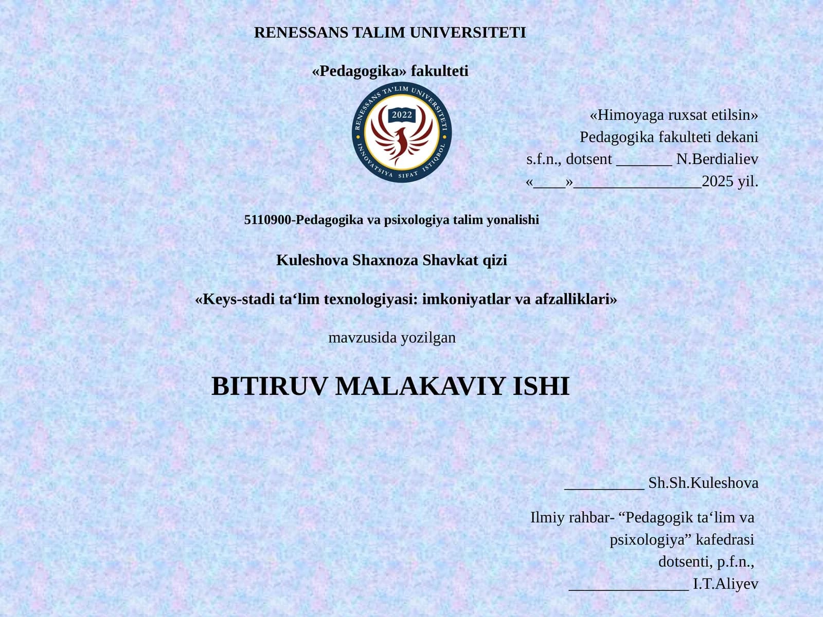 Keys-stadi taʻlim texnologiyasi: imkoniyatlar va afzalliklari