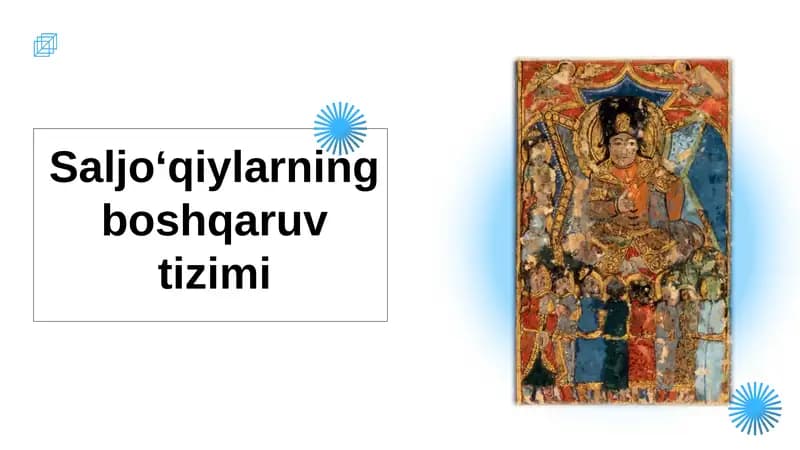 Saljo‘qiylarning boshqaruvi tizimi