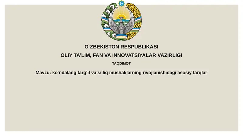 Embriyon kelib chiqishi va hujayra tuzilishi