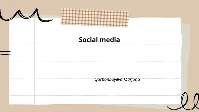 Social media
