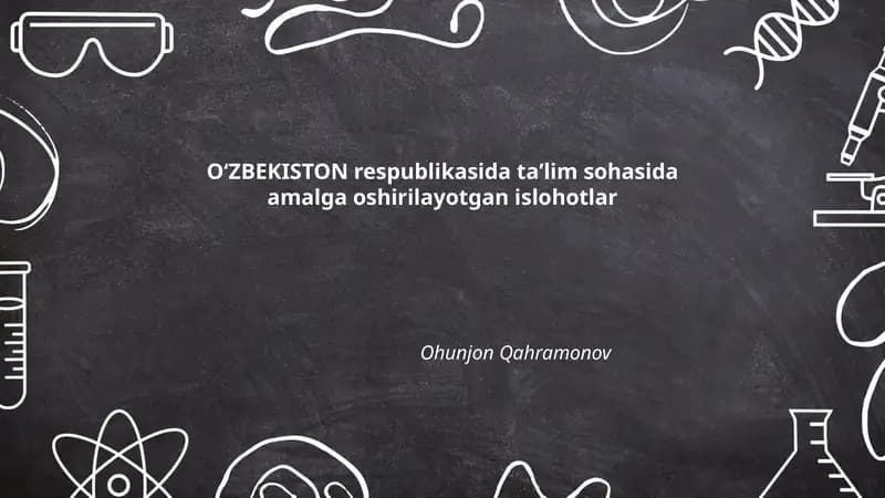 Maktab taʼlimi dasturlarini modernizatsiya qilish