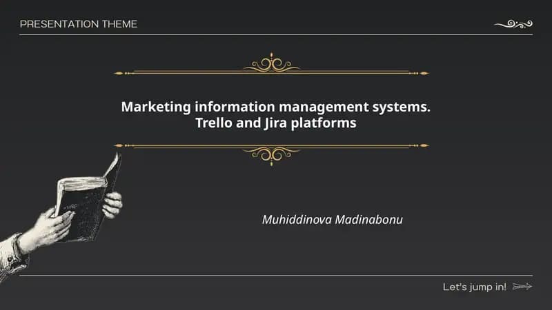Marketing information management systems
