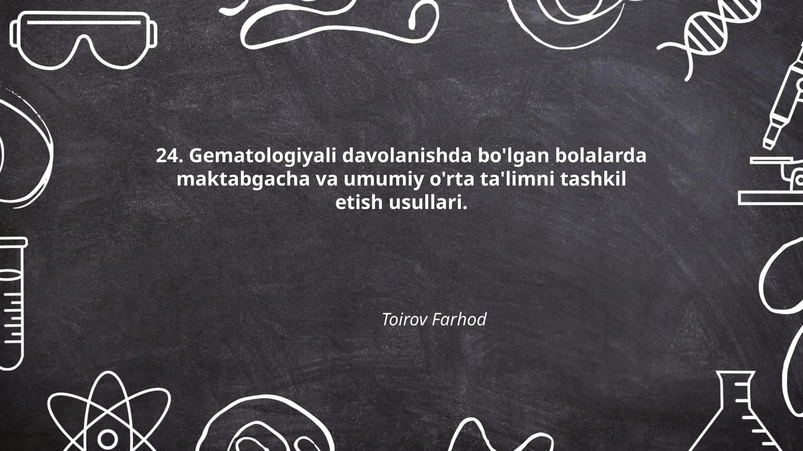 Maktabgacha va umumiy o'rta ta'limni tashkil etish usullari