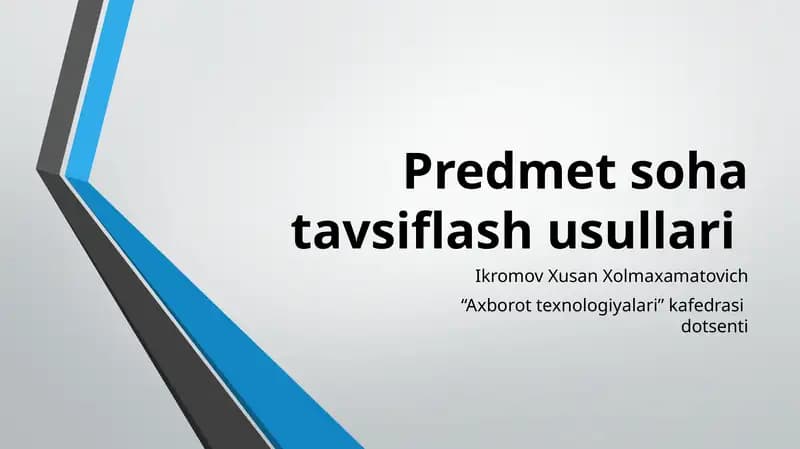 Predmetsohatavsiflashusullari