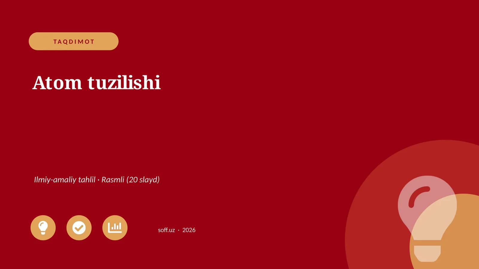 Atom tuzilishi