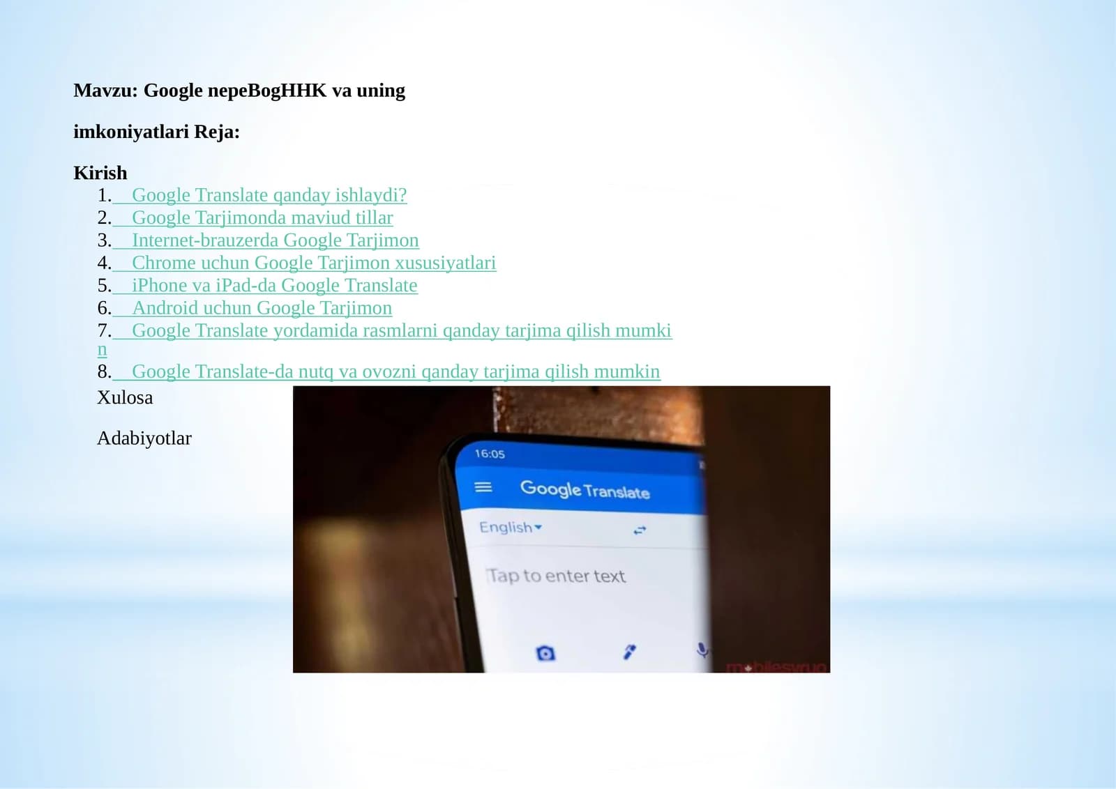 Google Translate