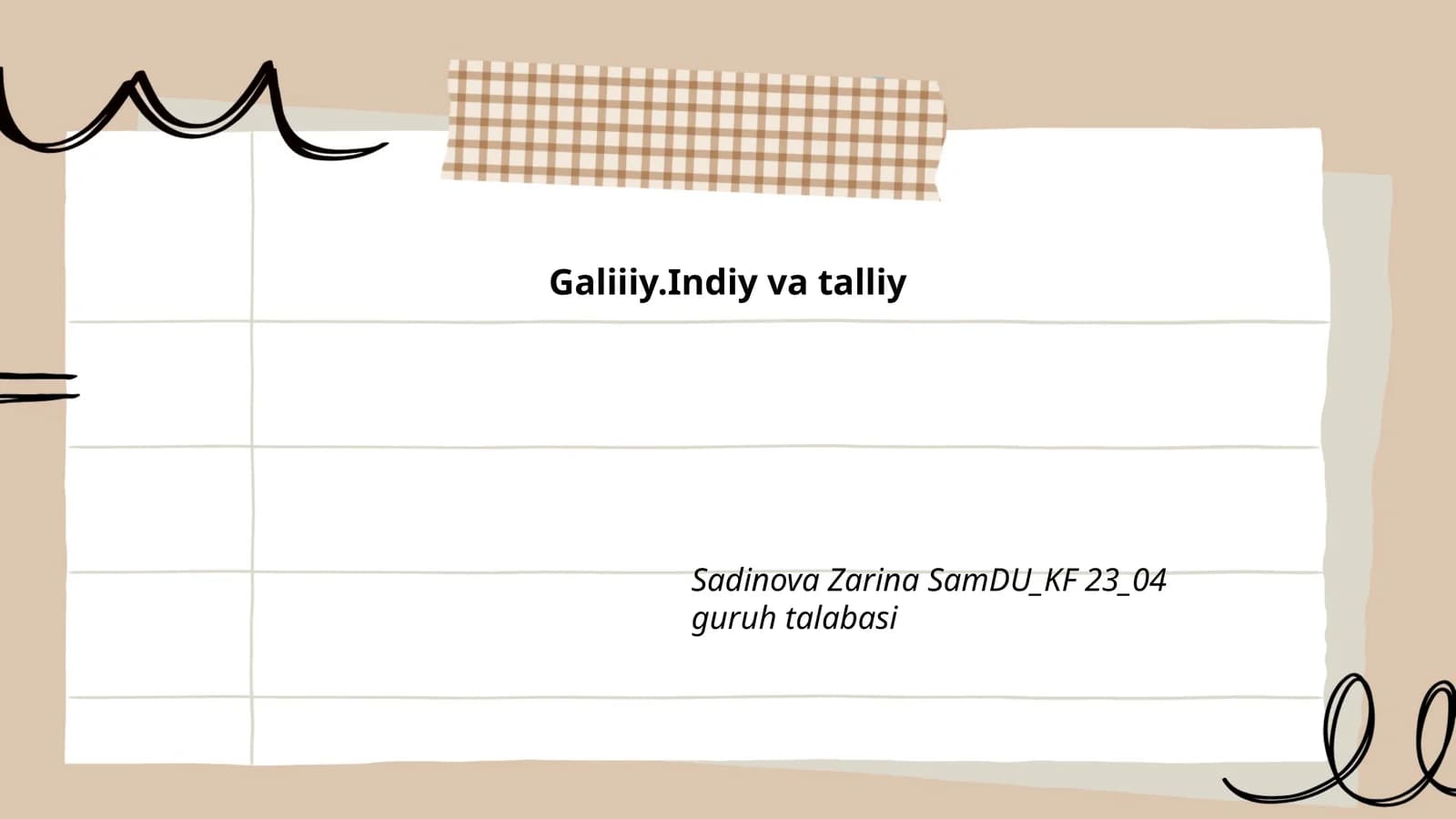 Galliy elementi
