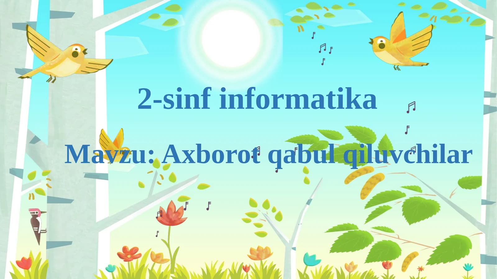2-sinf informatika