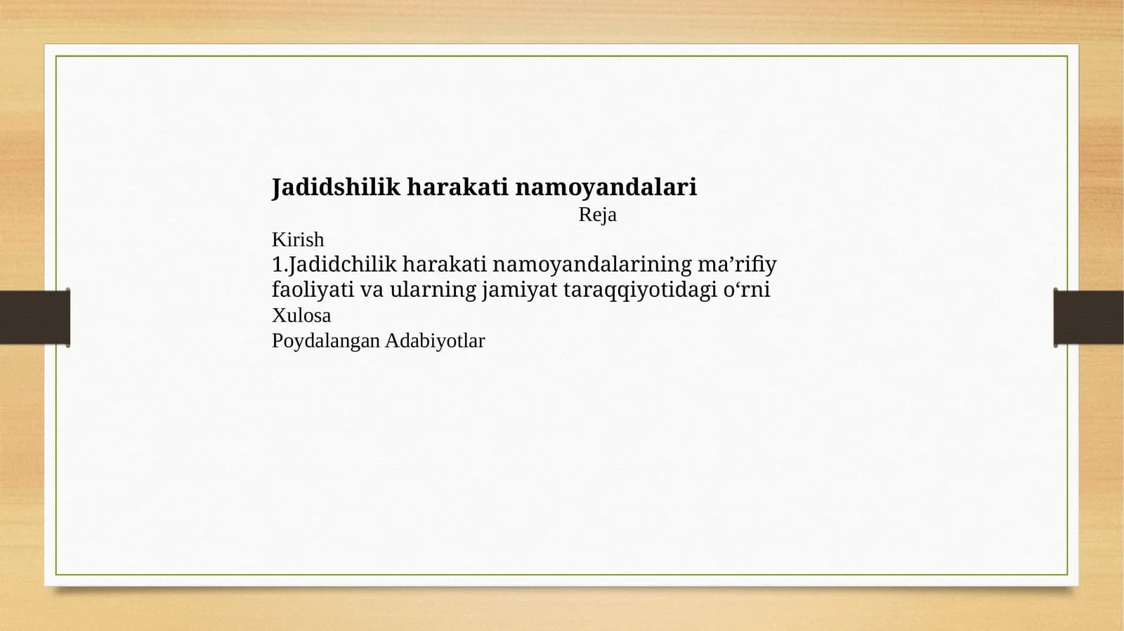 Jadidshilik harakati namoyandalari