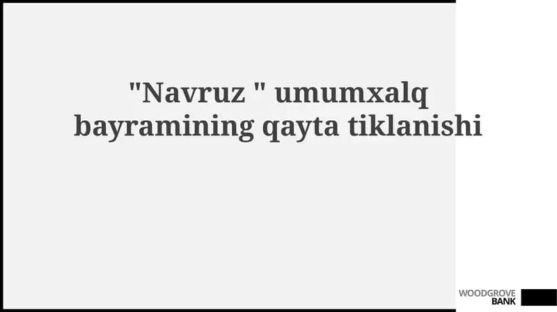 Navruz: Tarix, Ma'no va Tiklanish