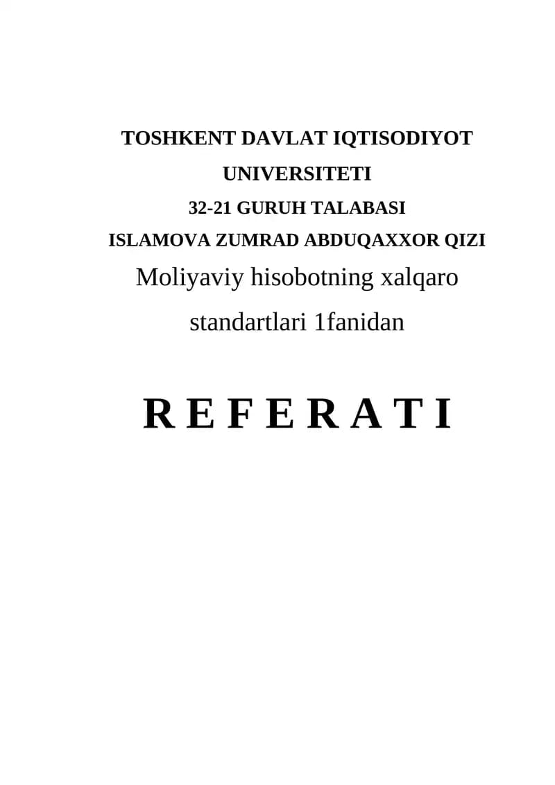 Nomoddiy aktivlar hisobi tushunchasi