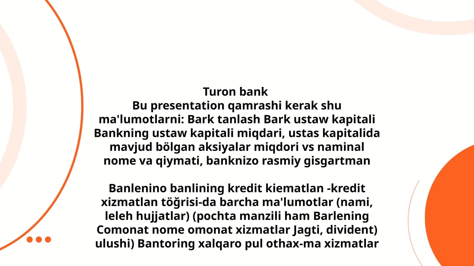 Turon bank