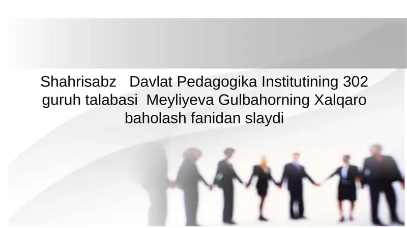 TIMSS xalqaro tadqiqotlarning mamlakatimiz hayotiga tutgan o’rni va ahamiyati