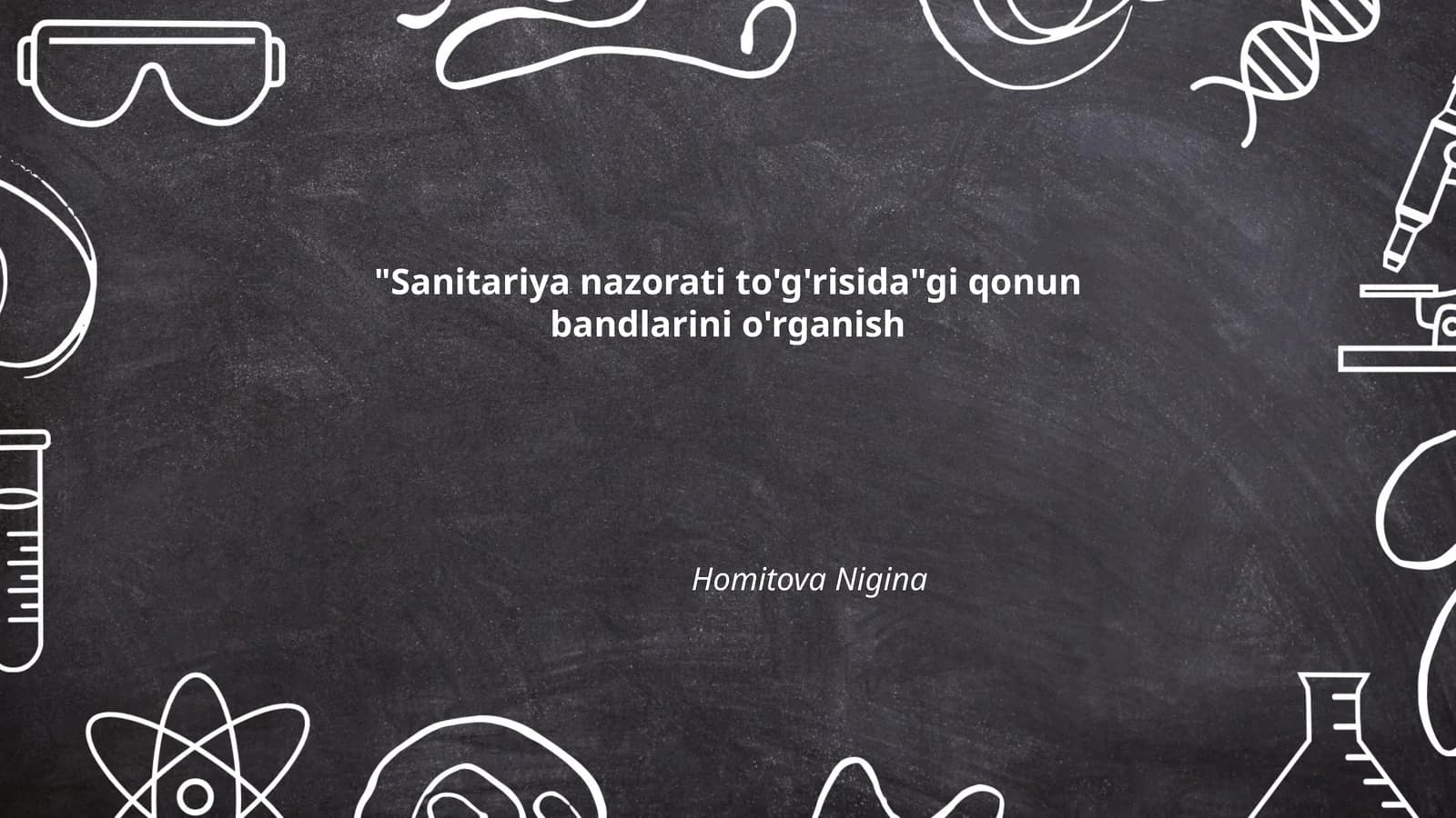 Sanitar talablar