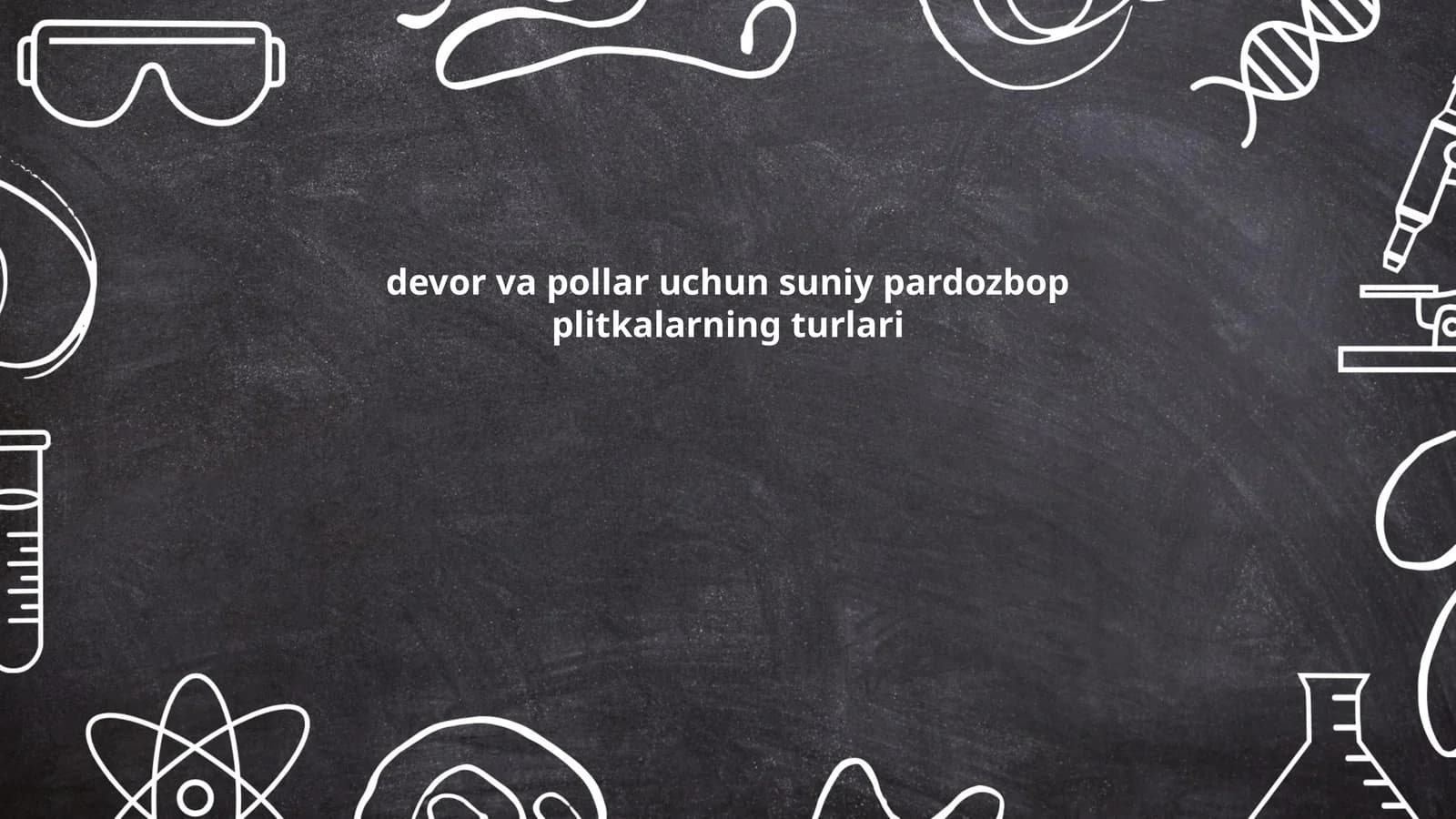 devor va pollar uchun suniy pardozbop plitkalarning turlari