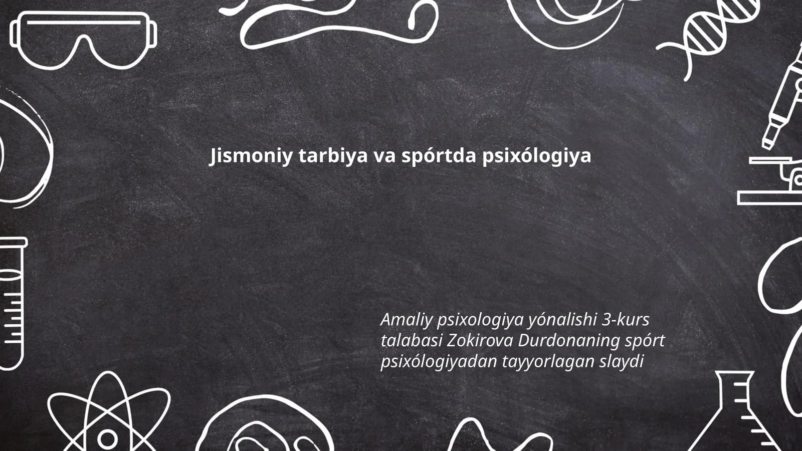 Jismoniy tarbiya va spórtda psixólogiya