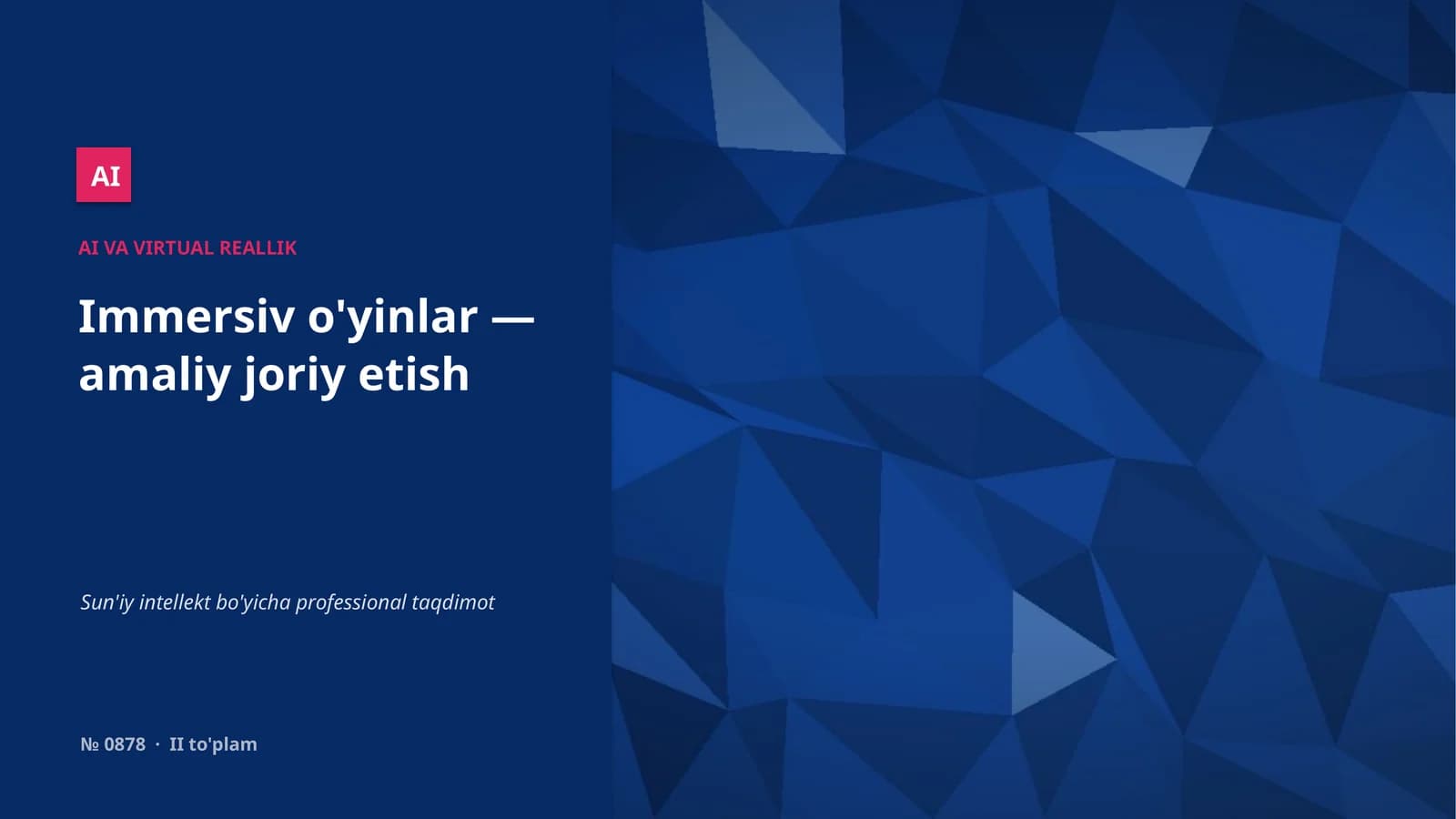 AI VA VIRTUAL REALLIK