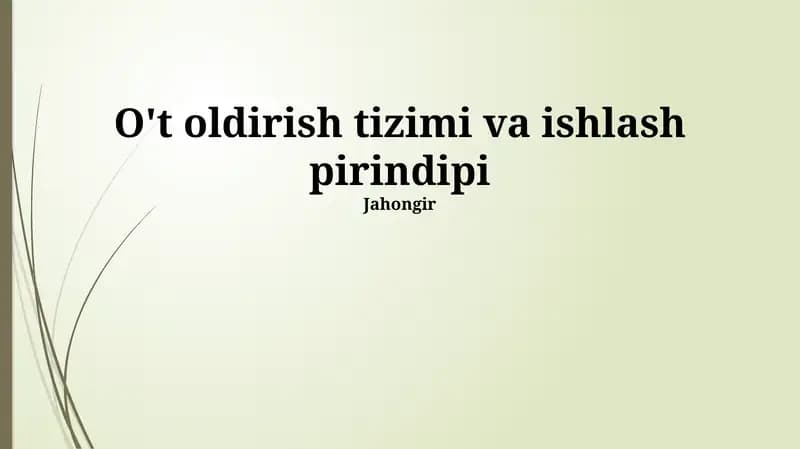 Xavfsizlik Choralar