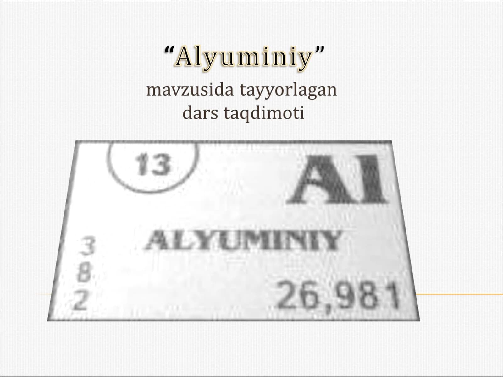 Alyuminiy