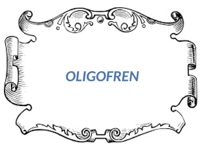 Taqdimot oligofren
