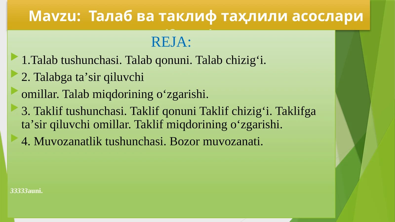 Талабватаклифтаҳлилиасослари(2soat)