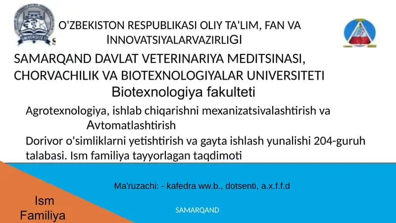 Tuproqning Umumiy Fizikaviy Xossalari va Strukturasi