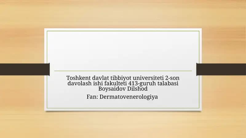 Layell va Stivens – Djonson sindromlari